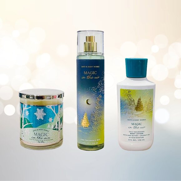 Bath & Body Works Magic in the Air Holiday Gift Set — Candle, Mist & Lotion - Picture 1 of 8